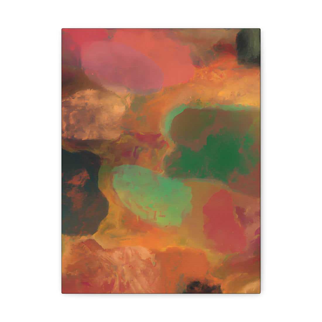 Gold Lava, Abstract Series, CANVAS Wall Art