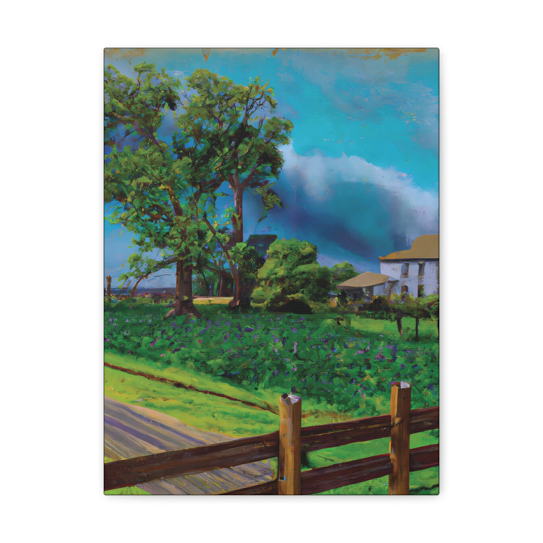 Homestead II, Landscape Art Series | Canvas Wall Art
