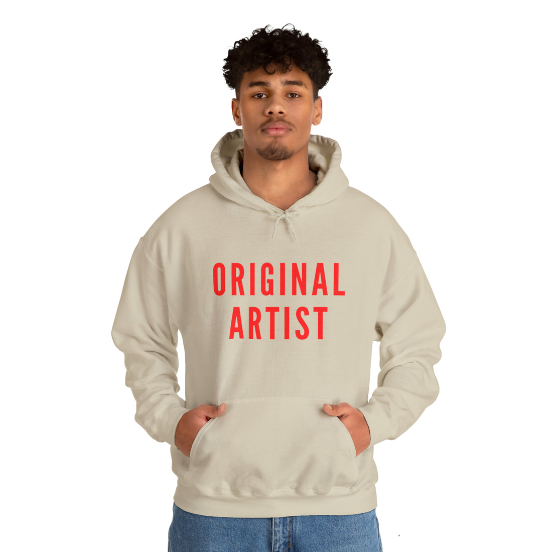 Original Artist Hoodie, Unisex Heavy Hooded Sweatshirt