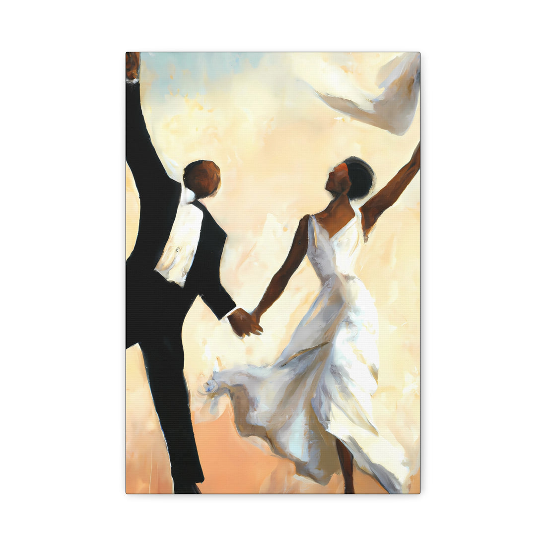 Wedding Day, Vintage Art Series, Canvas Wall Art