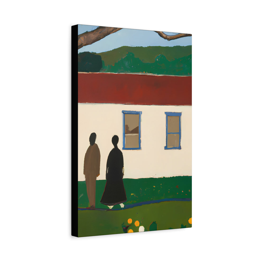 Country Home Folk Art Series, CANVAS wall art