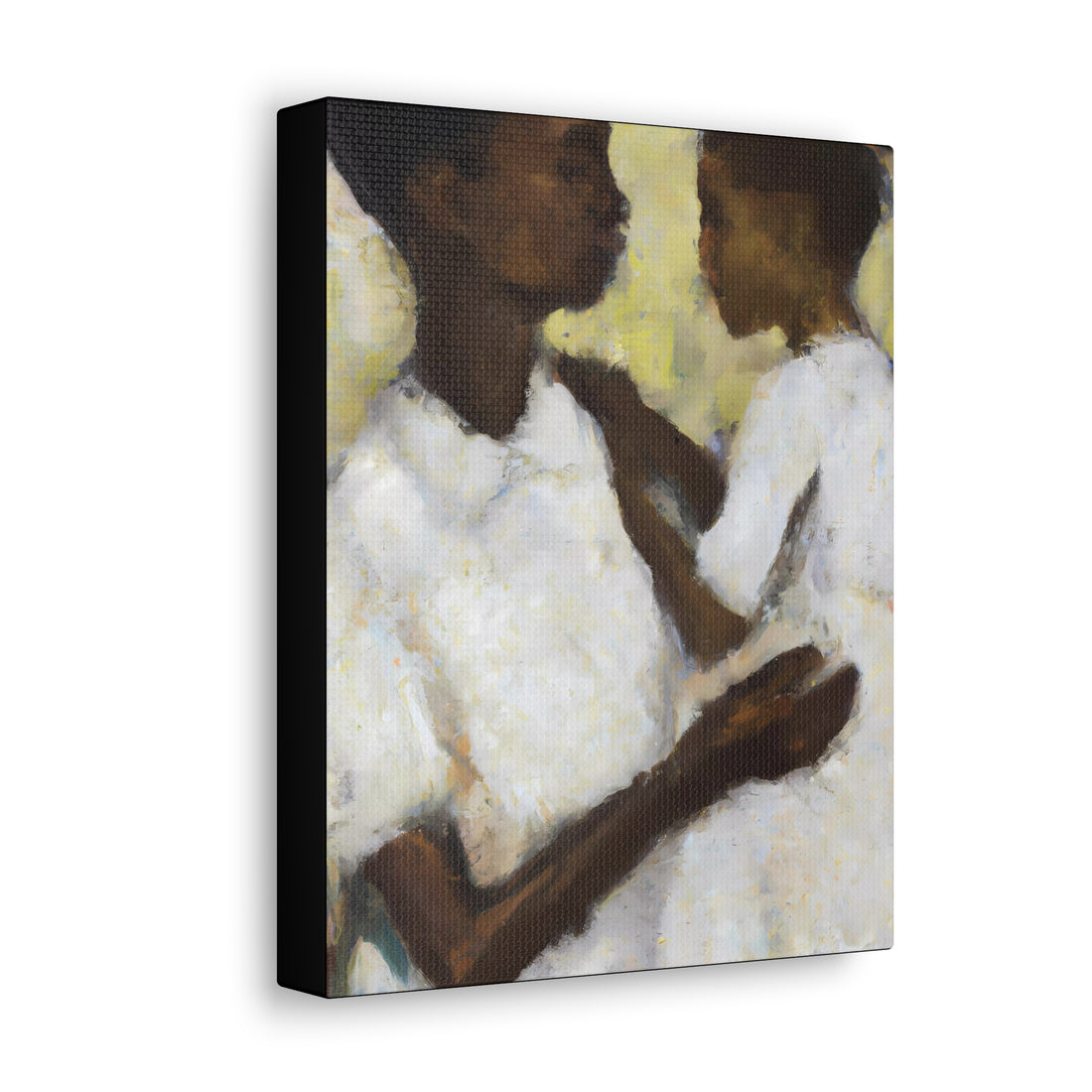 Ivory Mother, Canvas Wall Art Daughter Series