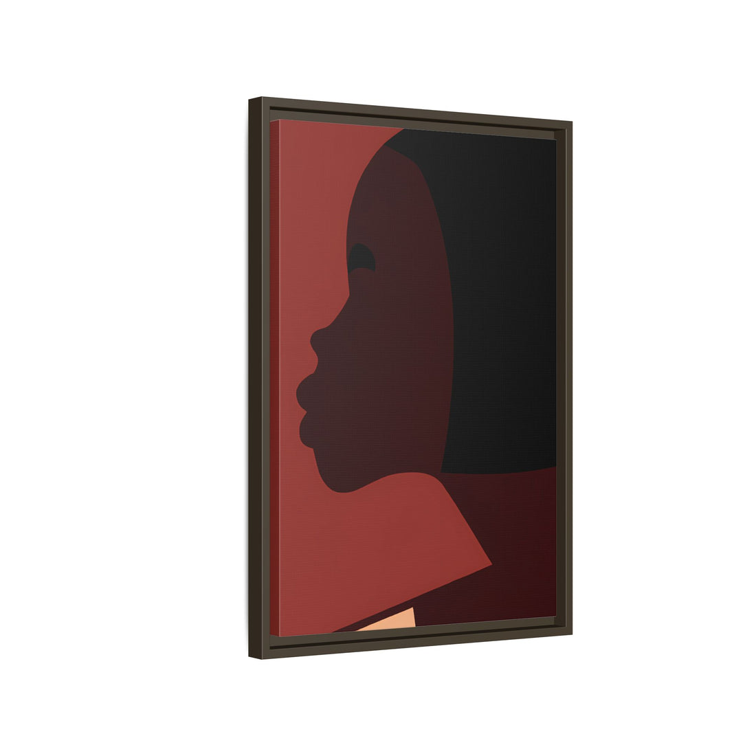 The Bob, Black Beauty Series | Framed Canvas Wall Art