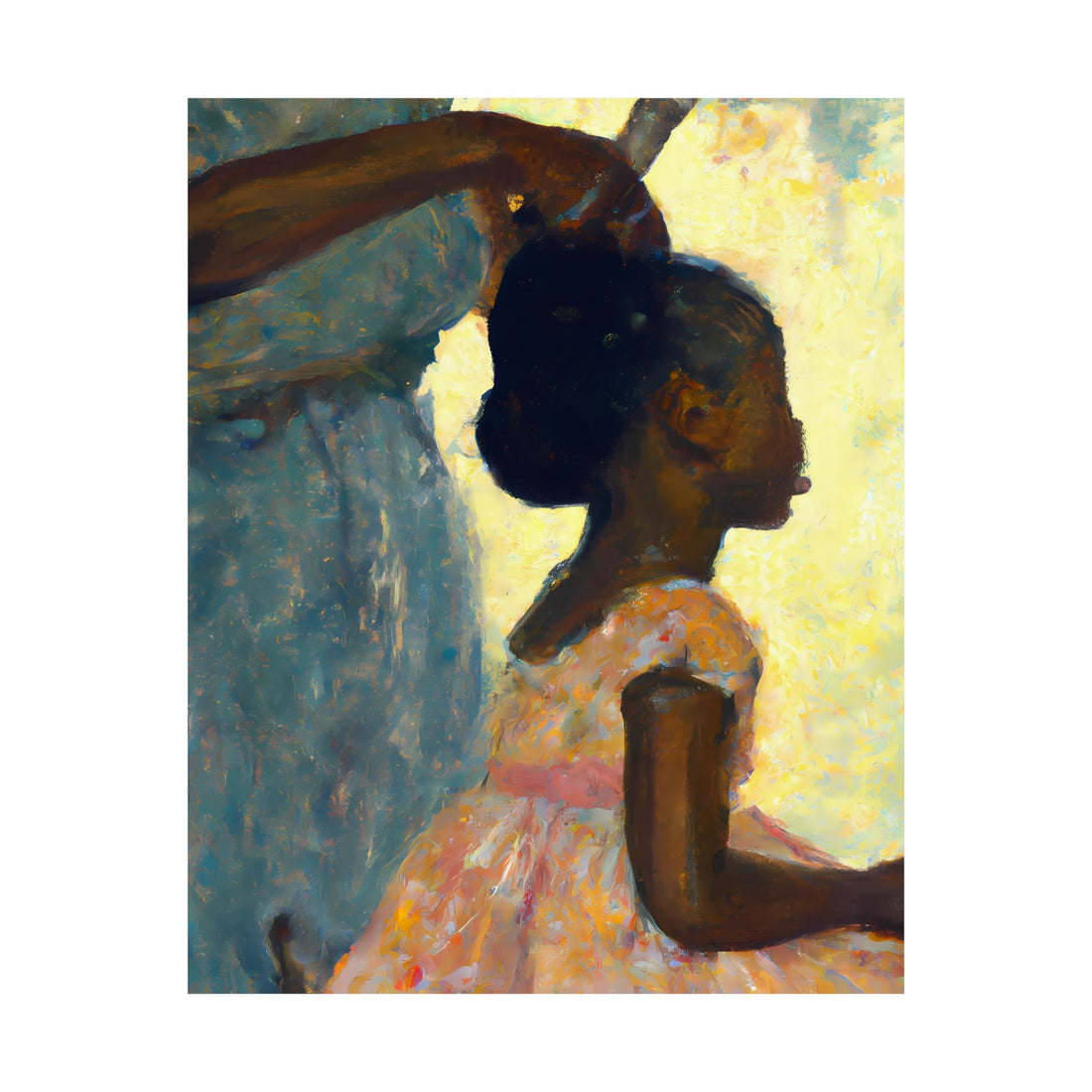 Hair Days, Daughter Series | Poster Print