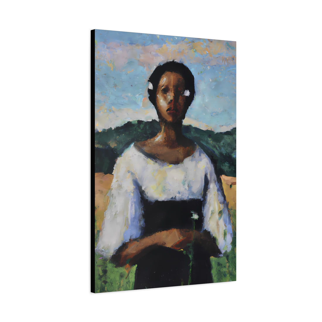 Lady 6, Cottage Series CANVAS Wall Art