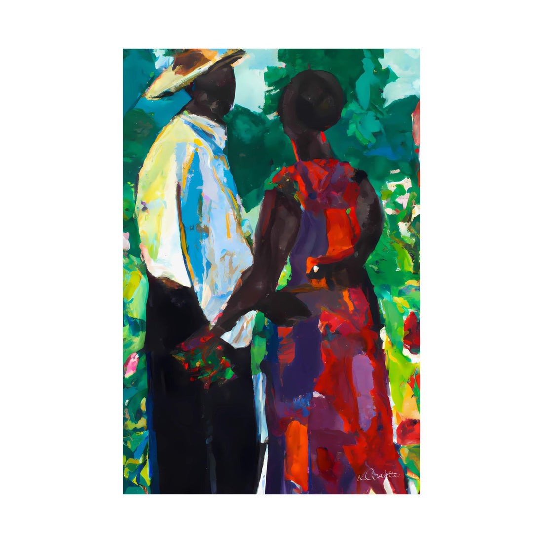 RED FLOWERS | Signed Giclée Art Print
