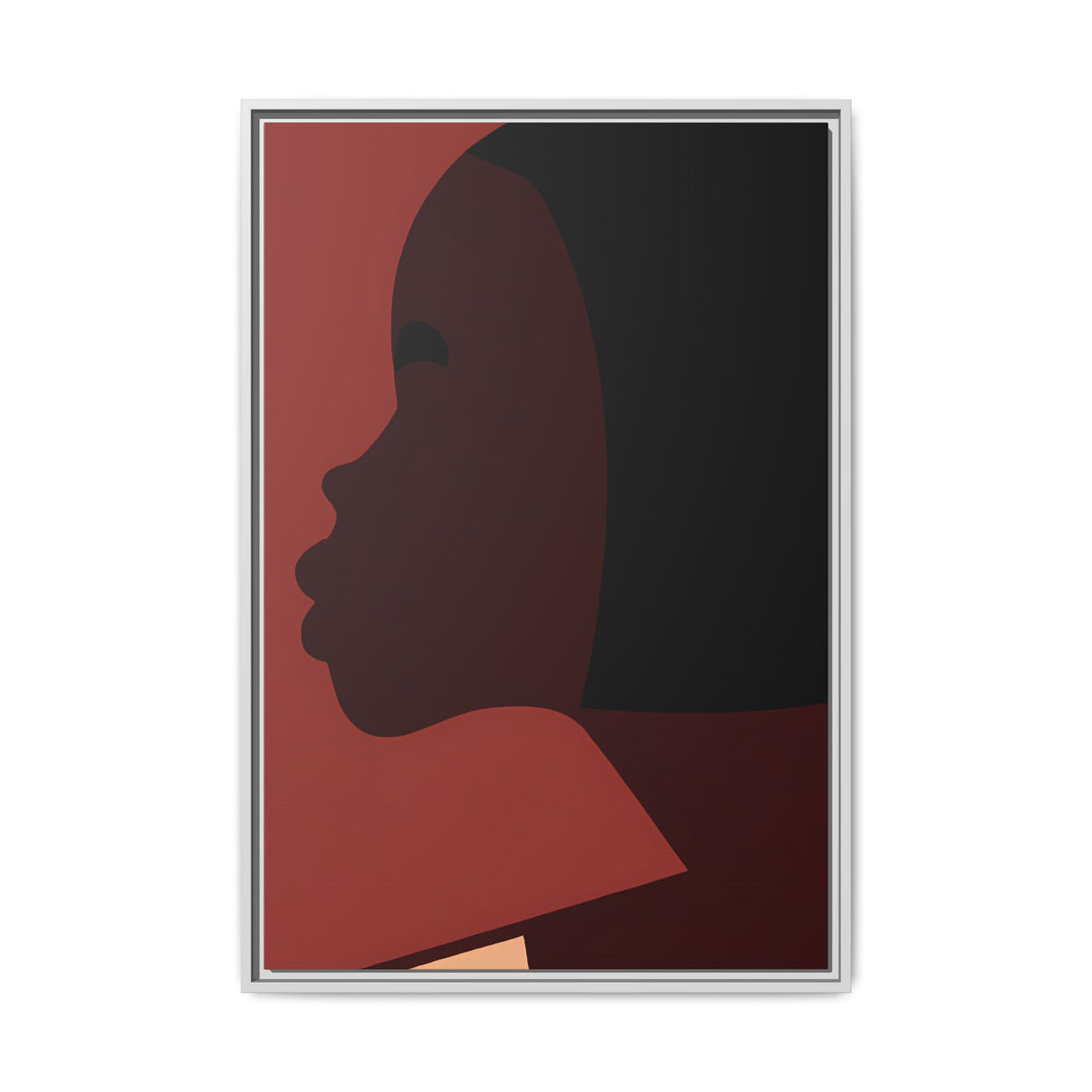 The Bob, Black Beauty Series | Framed Canvas Wall Art
