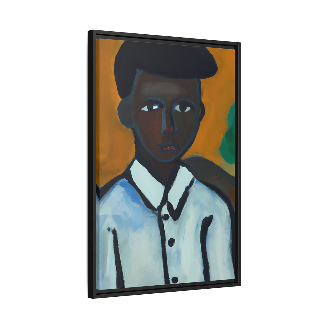 Grant, Folk Series | Framed Canvas Wall Art