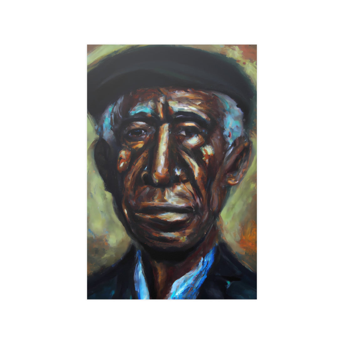 Distinguished Gentleman Black Art Wall Poster