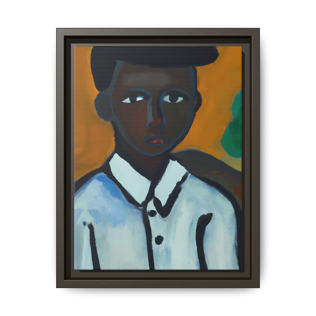 Grant, Folk Series | Framed Canvas Wall Art