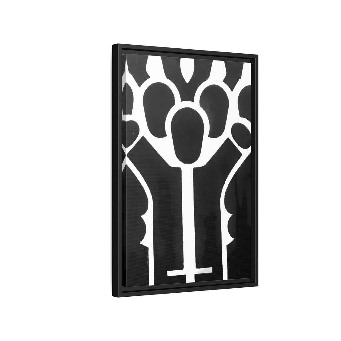 Hands Up, Fluid Series | Framed Canvas Wall Art