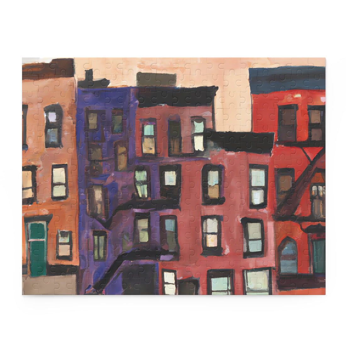 City Life 2 Puzzle, 120, 252, 500 Piece