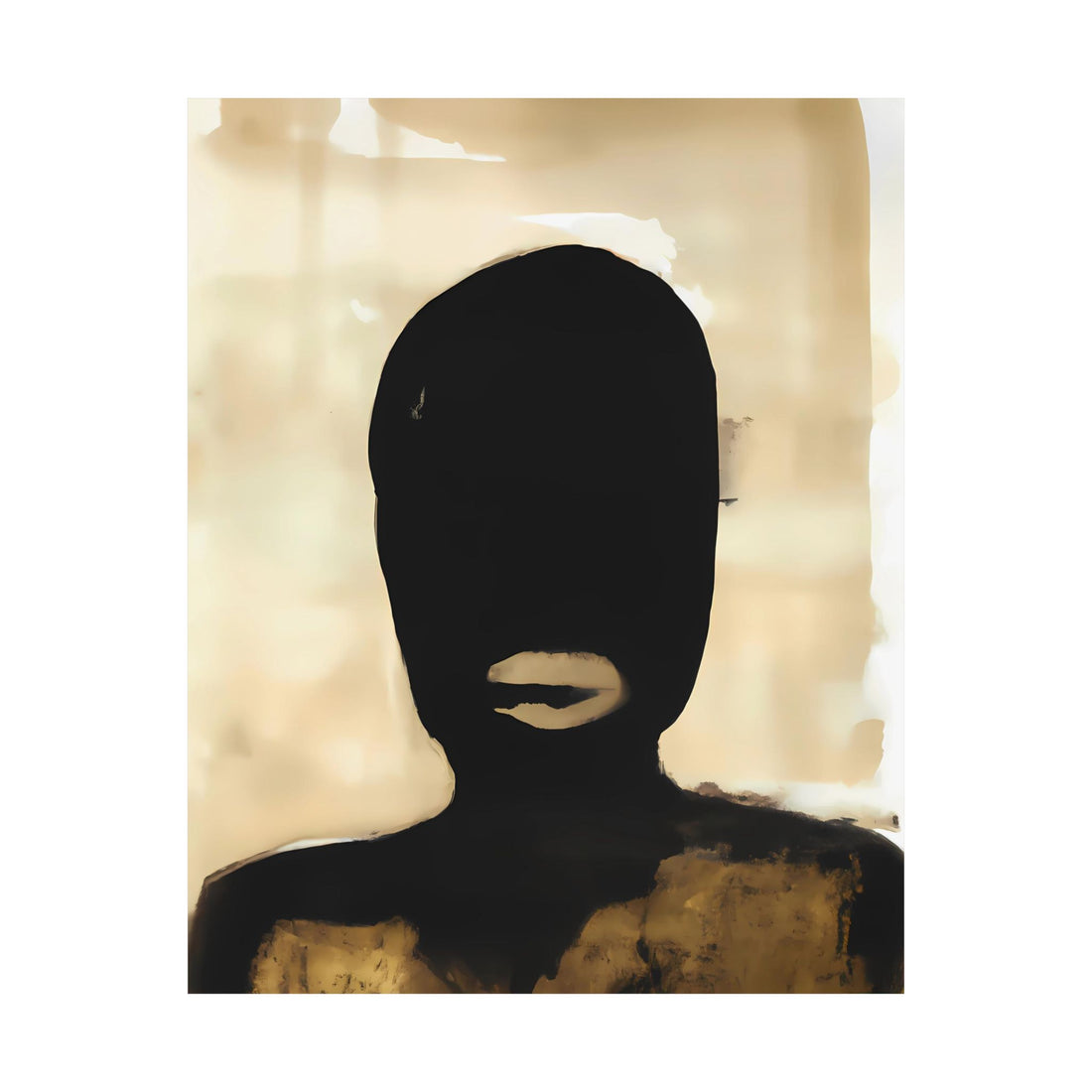 Study in Black 2, Fluid Series | Poster Print