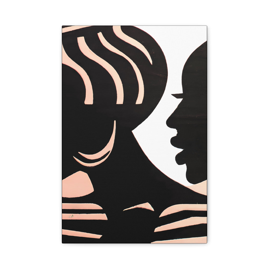 Waves, Contrast Series | Canvas Wall Art