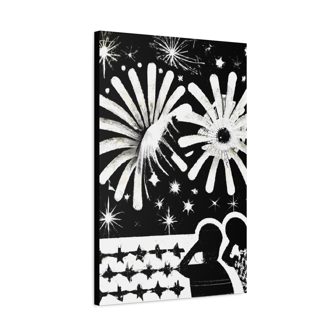 Juneteenth, Contrast Series | Canvas Wall Art