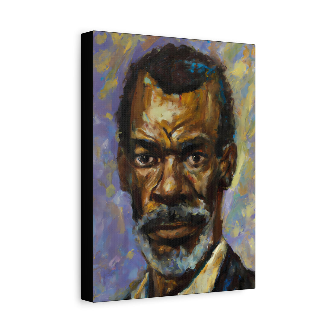 Bearded Man, Black Men Series CANVAS Wall Art