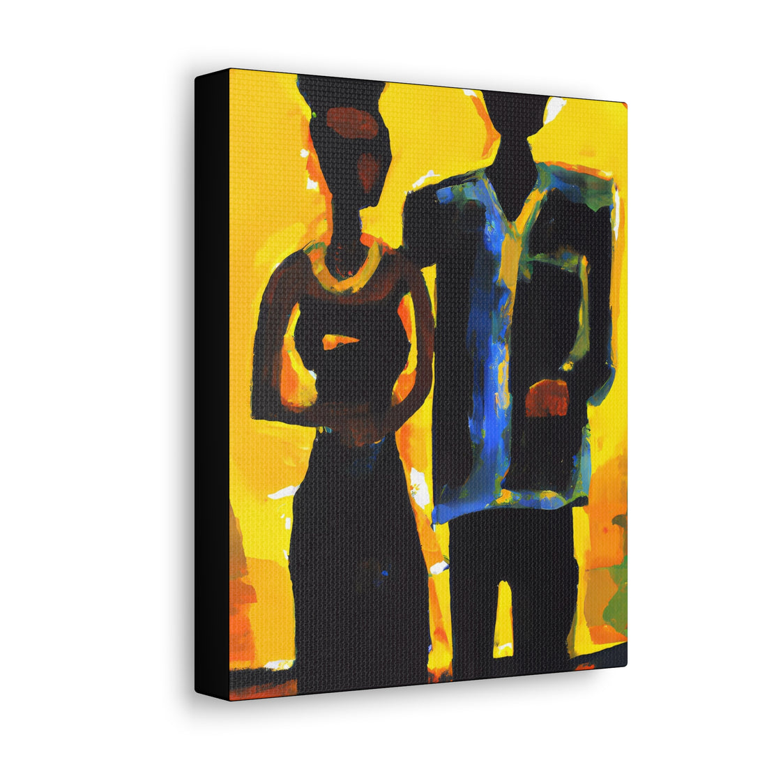 Evening Out, Black Love Series | CANVAS Gallery Wrap