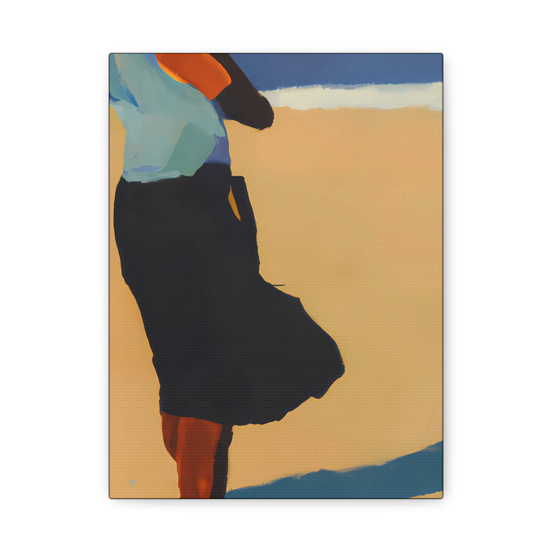 Optimistic, Fluid Series | Canvas Wall Art