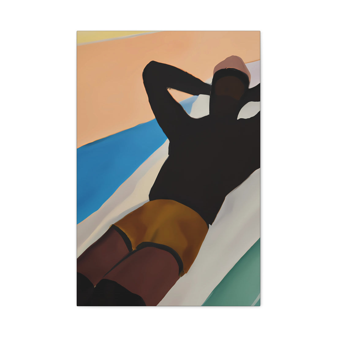 Composed II, Fluid Series | Canvas Wall Art