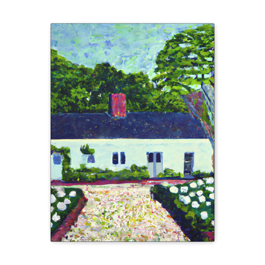 Culinary Garden Cottage Series, CANVAS wall art