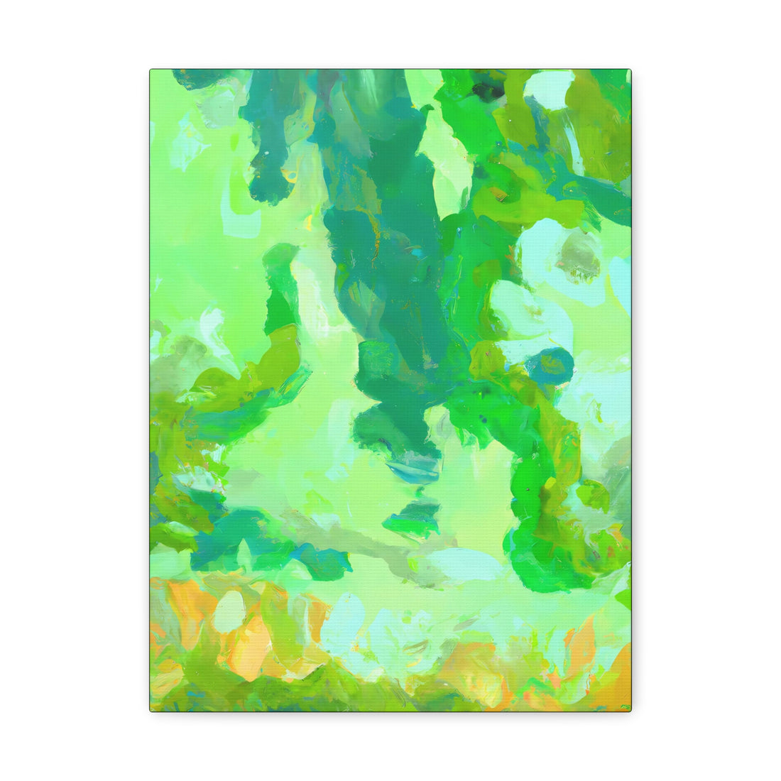 Green Trail, Abstract Series, CANVAS Wall Art