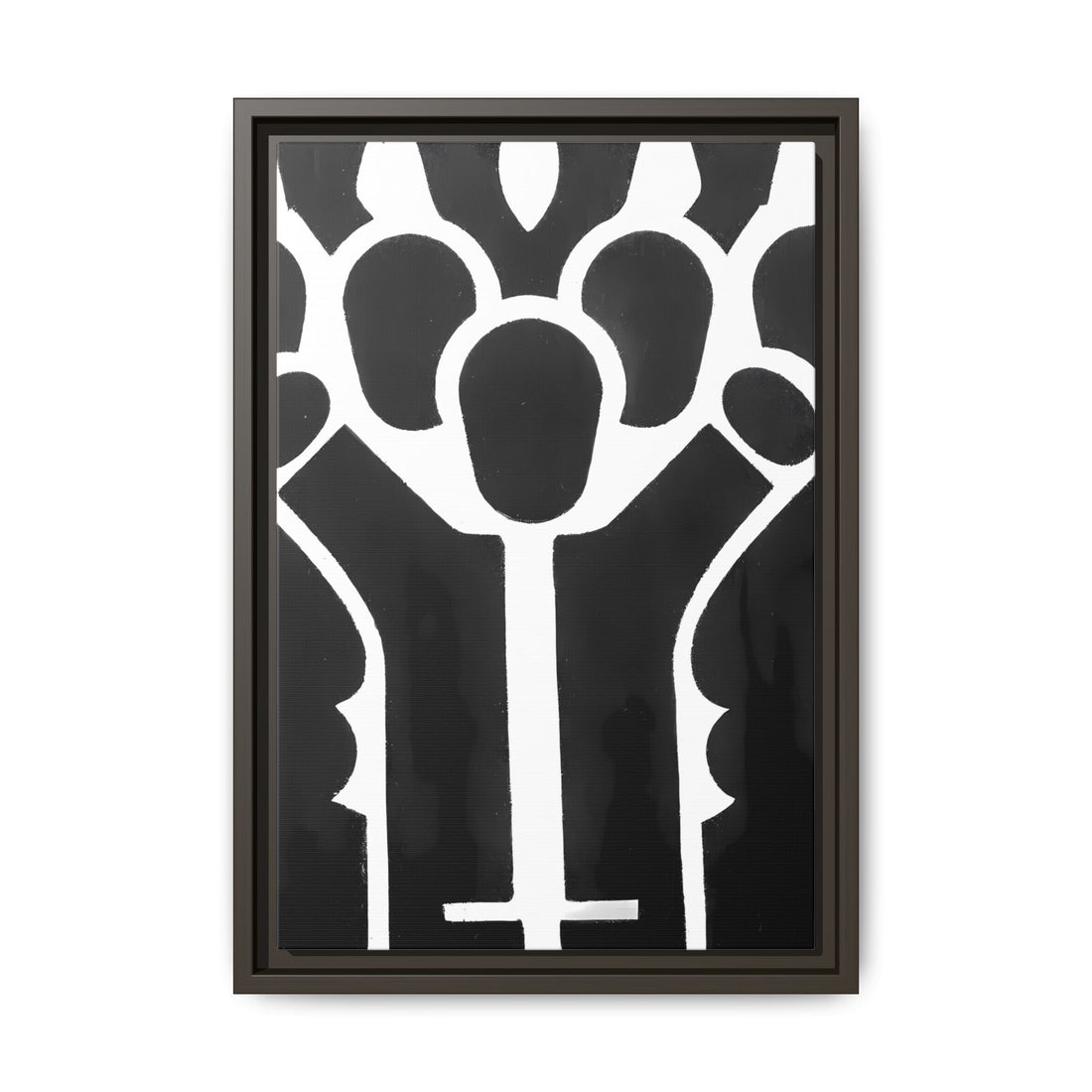 Hands Up, Fluid Series | Framed Canvas Wall Art
