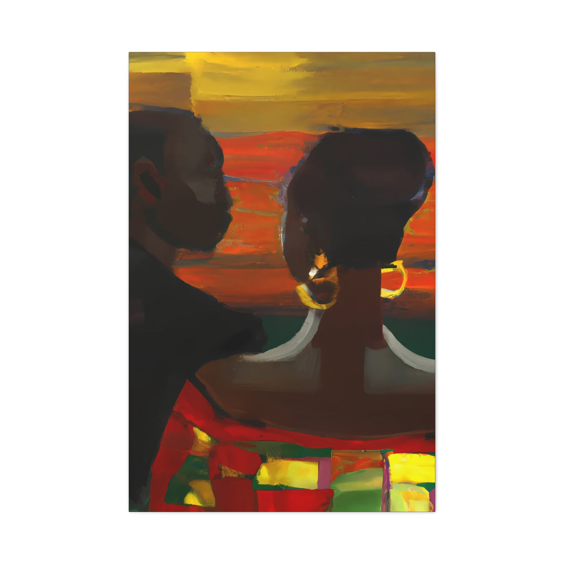 Sunrise, Couples Series | CANVAS wall art