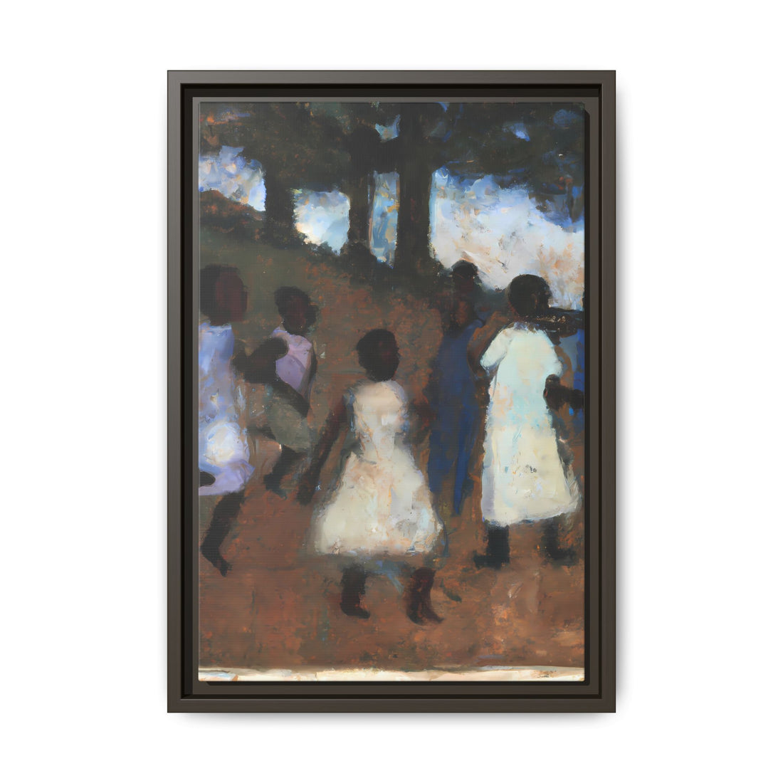 Childs Play, Vintage Art | Framed Canvas Wall Art