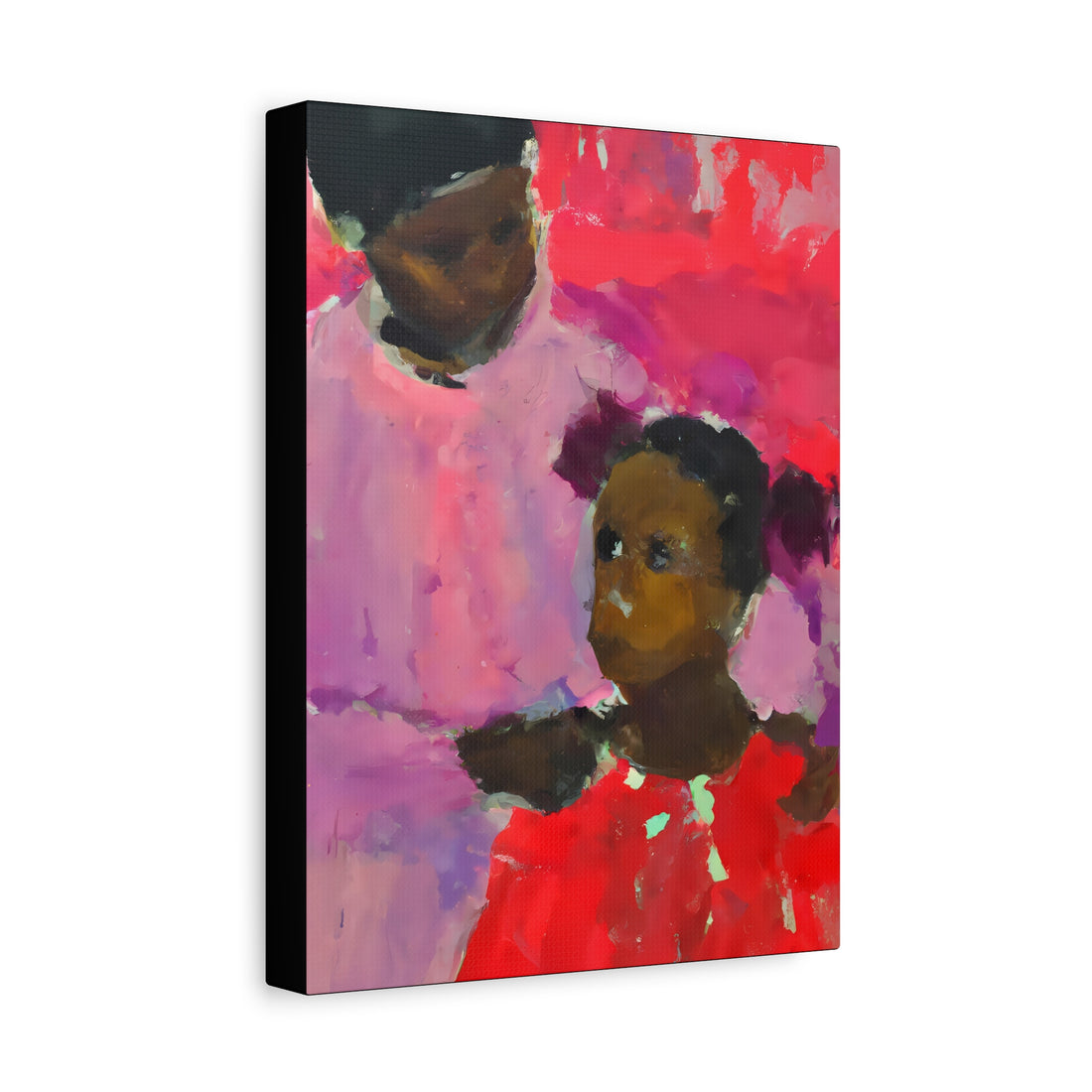 Magenta Mother, Daughter Series | Canvas Wall Art