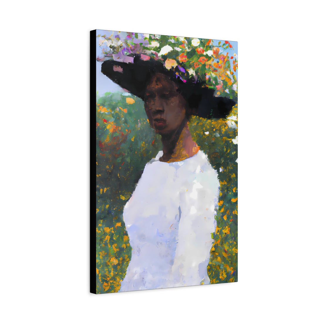 Lady 3, Cottage Series CANVAS Wall Art
