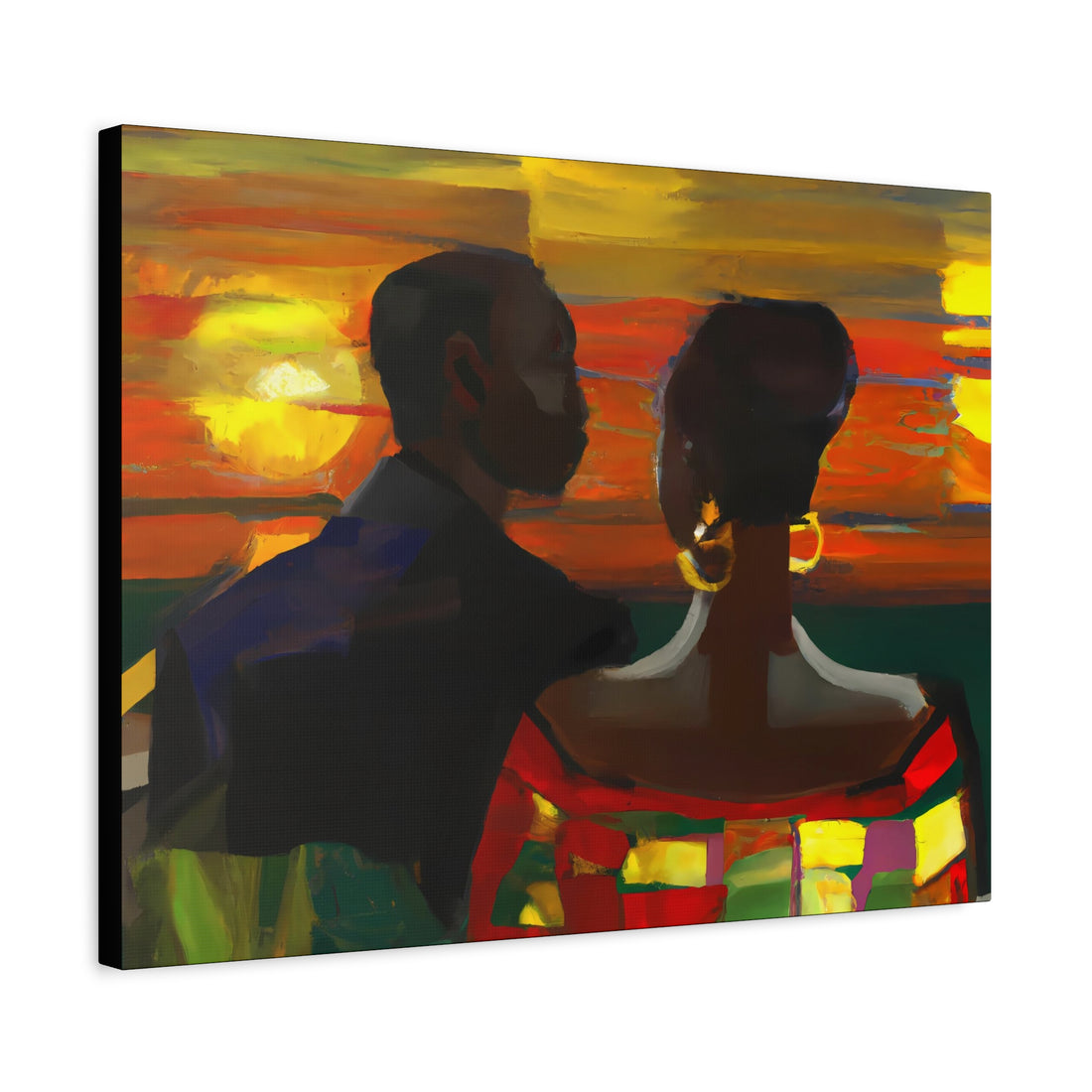 Sunrise, Over the Sofa | Horizontal CANVAS Art