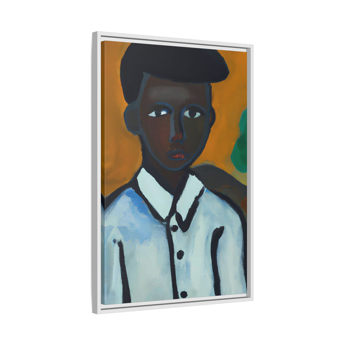 Grant, Folk Series | Framed Canvas Wall Art