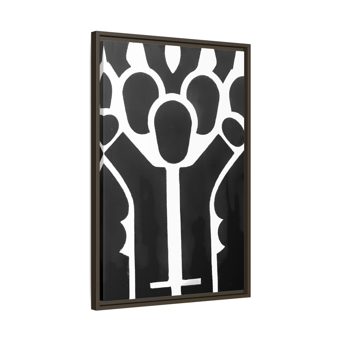 Hands Up, Fluid Series | Framed Canvas Wall Art