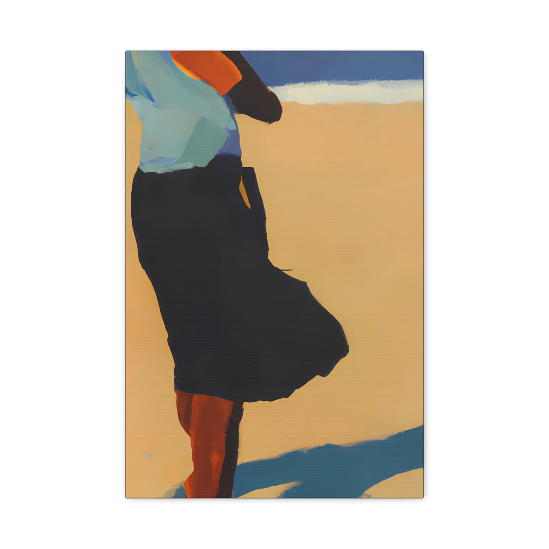 Optimistic, Fluid Series | Canvas Wall Art