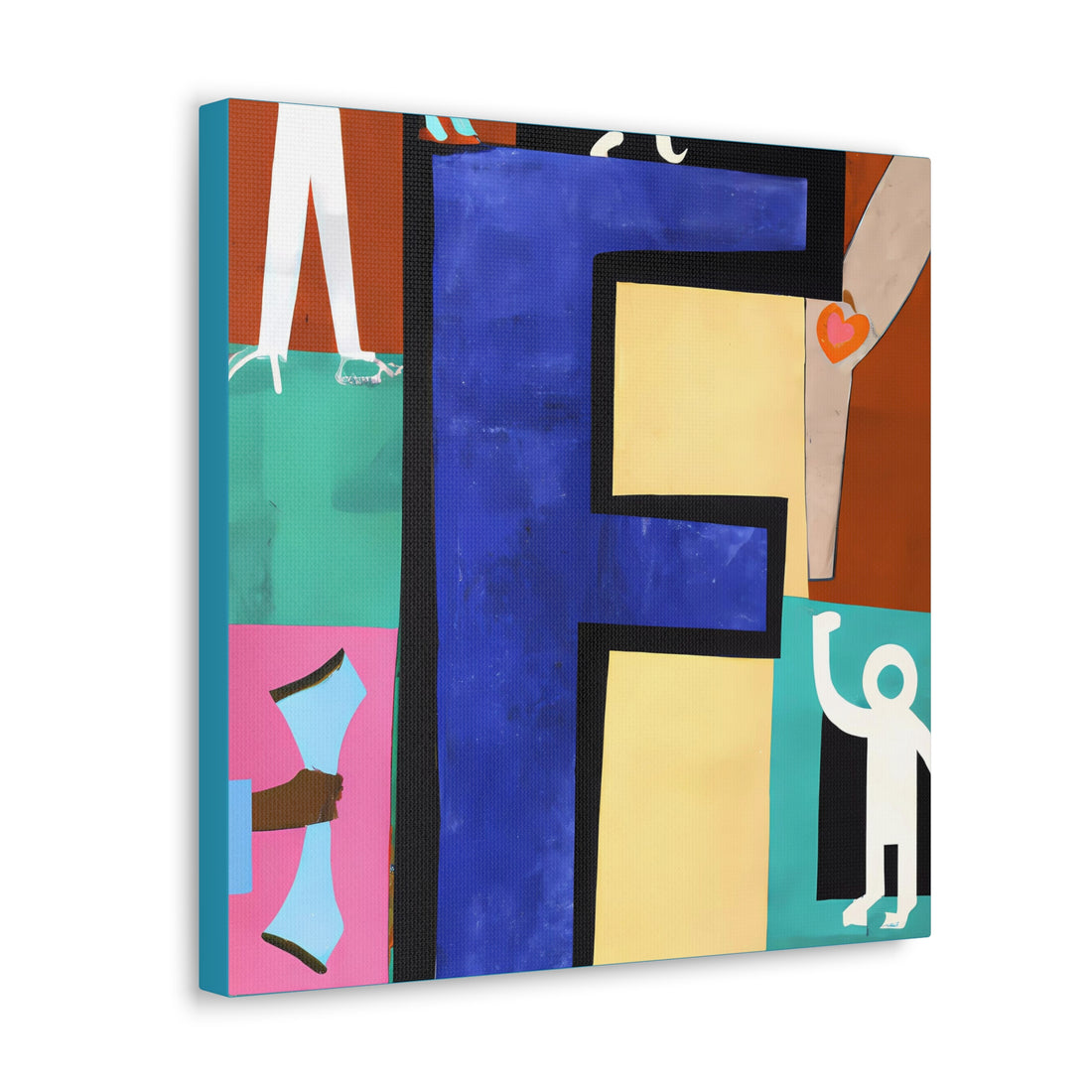 Collage F, Kids Series | Canvas Wall Art