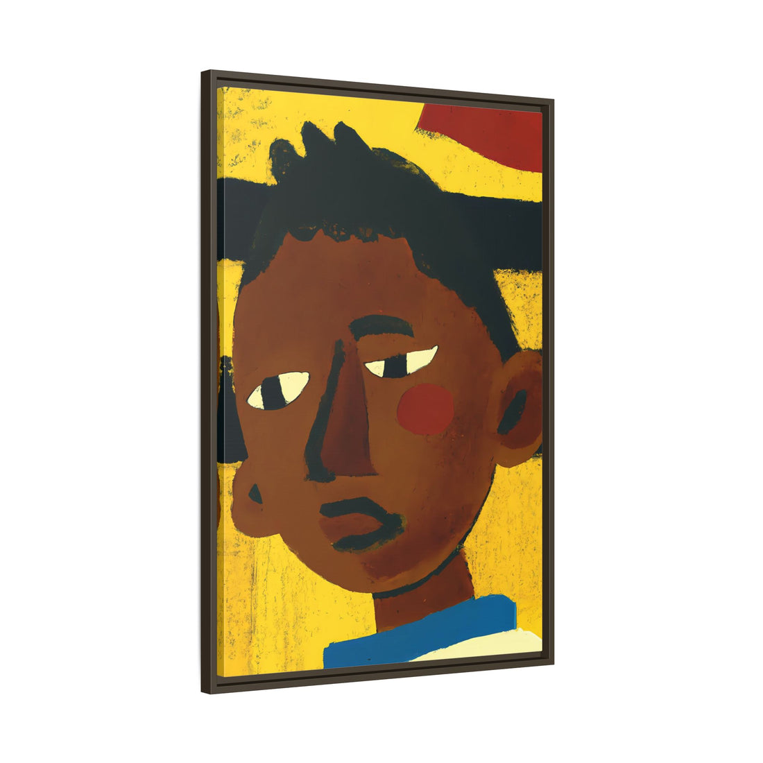 John, Folk Series | Framed Canvas Wall Art