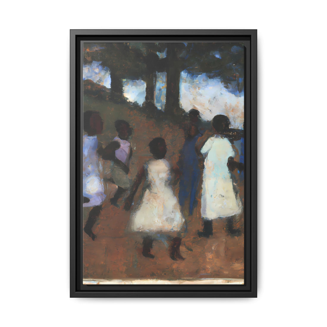 Childs Play, Vintage Art | Framed Canvas Wall Art