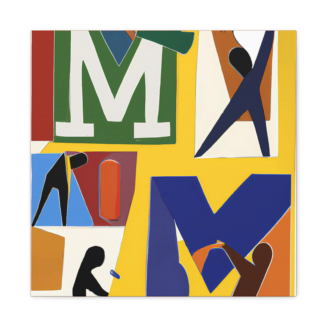 Collage M, Kids Series | Canvas Wall Art