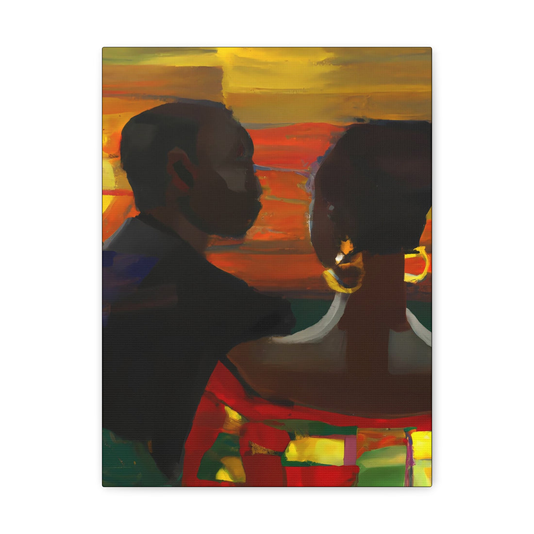 Sunrise, Couples Series | CANVAS wall art