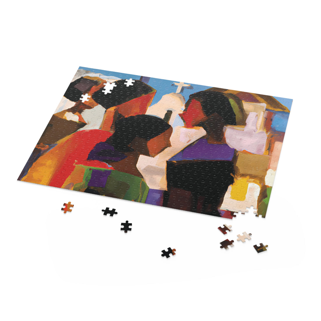 Stained Glass 1 Puzzle, 120, 252, 500 Piece