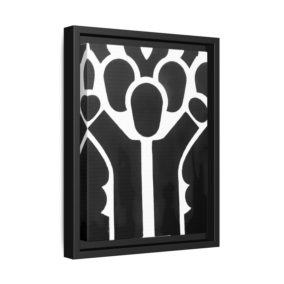 Hands Up, Fluid Series | Framed Canvas Wall Art