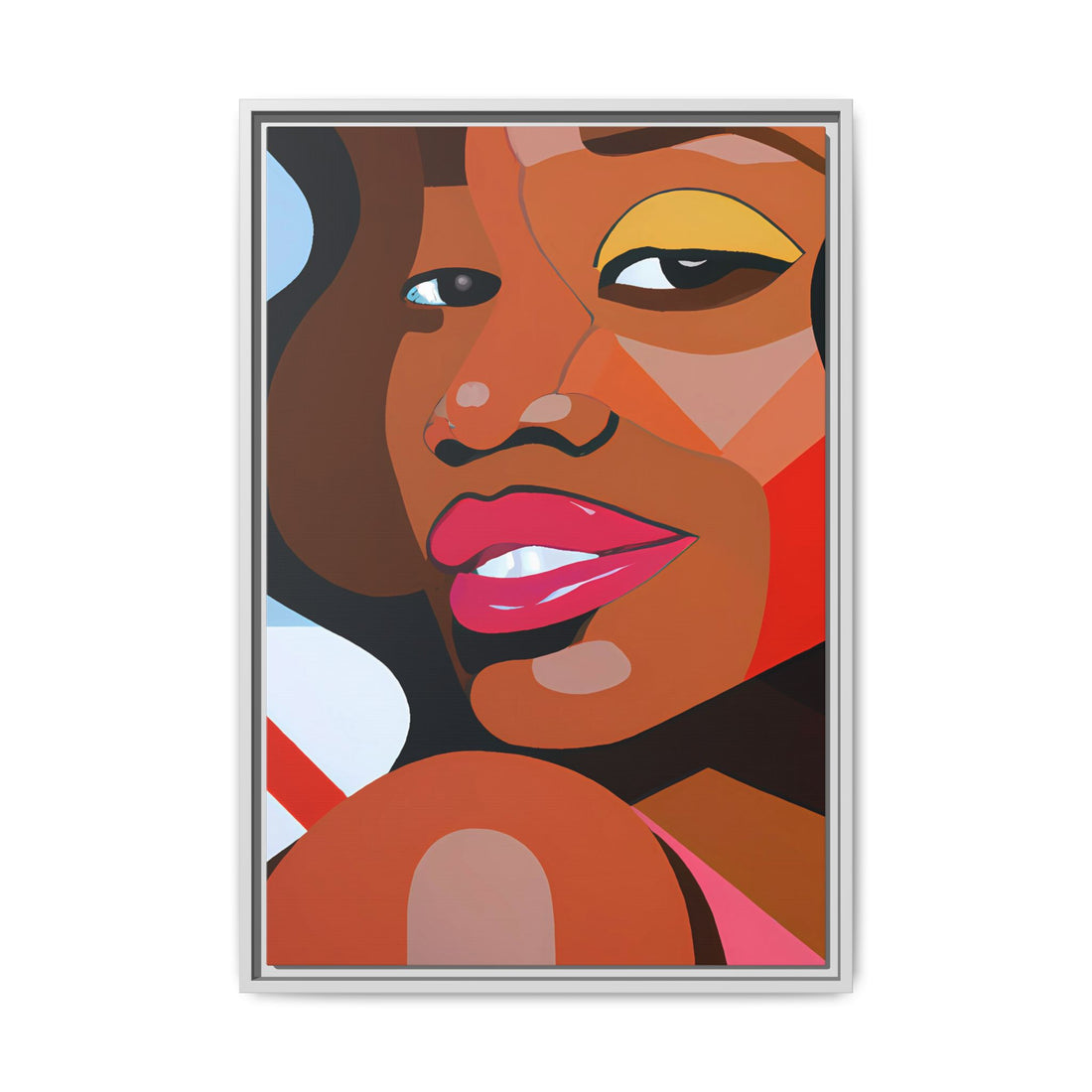 Divas Only,  Pop Art Series | Framed Canvas Wall Art
