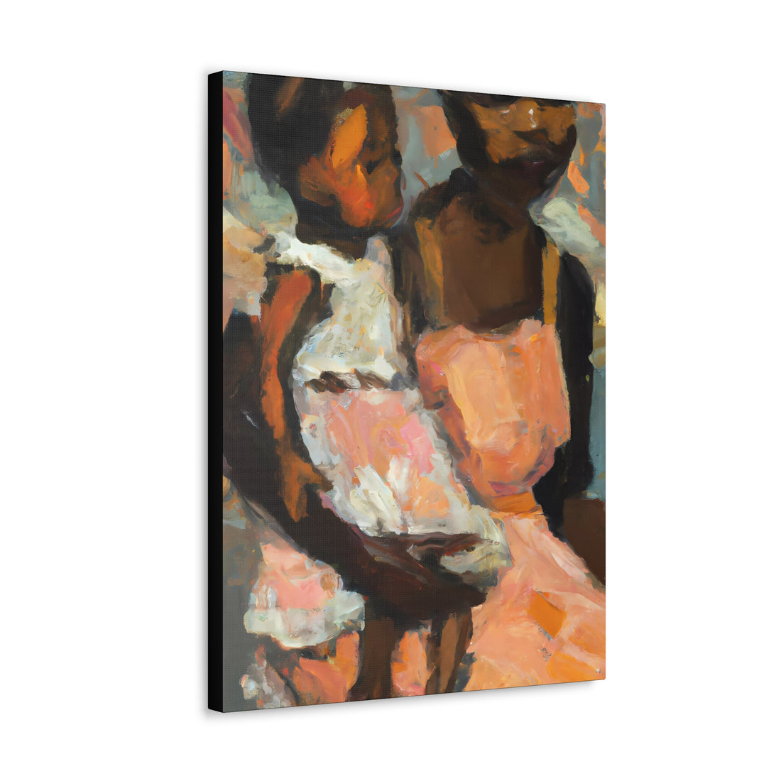 Peach Mother, Canvas Wall Art Daughter Series