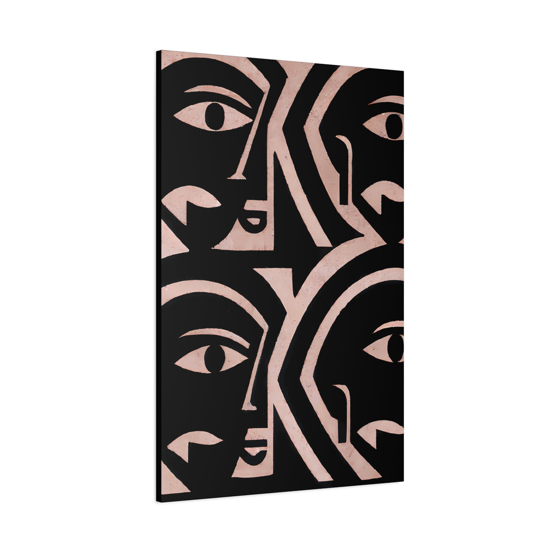 Profile, Contrast Series | Canvas Wall Art