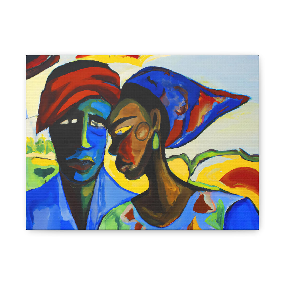 Mosaic, Over the Sofa | Horizontal CANVAS Art