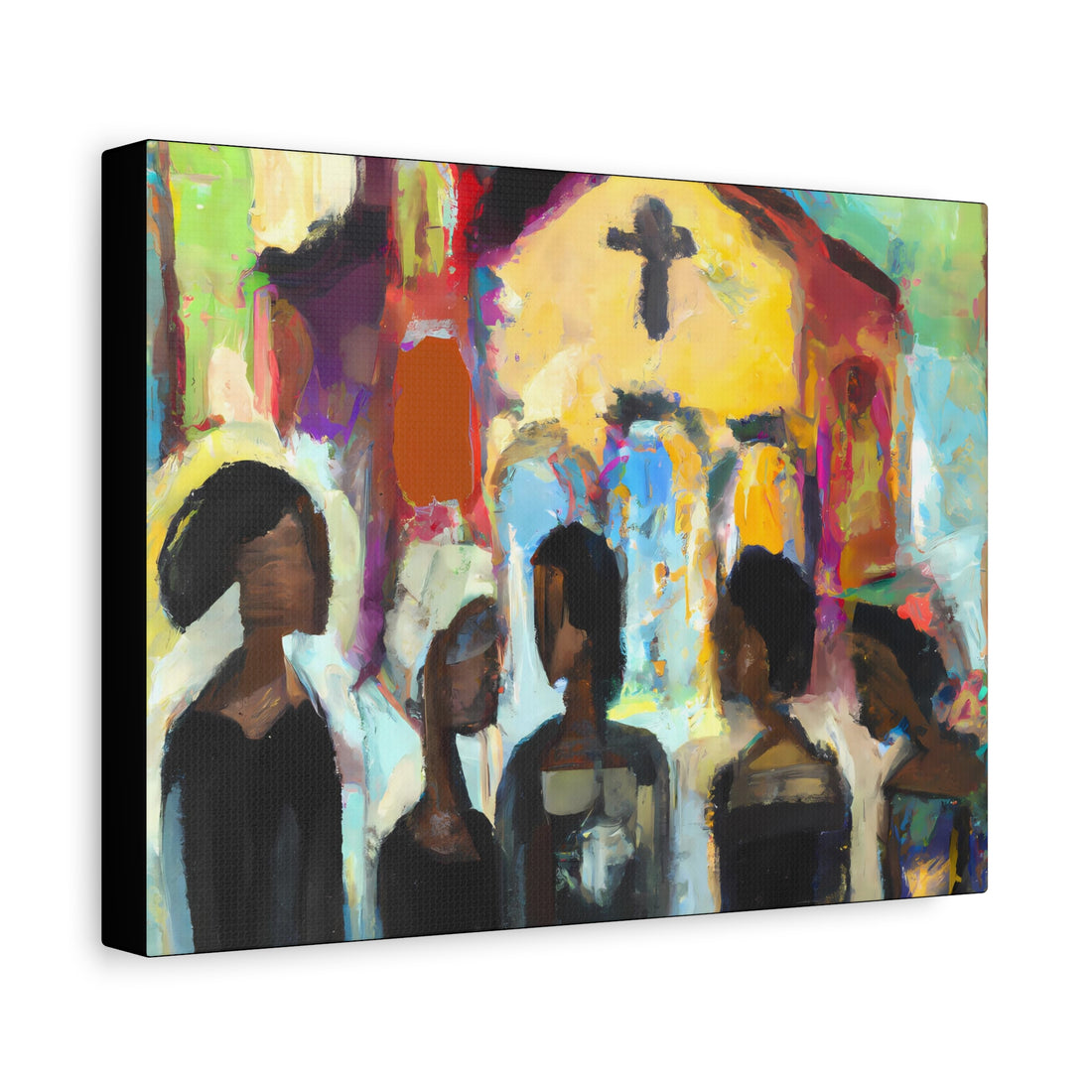 Sisters, Over the Sofa | Horizontal CANVAS Art