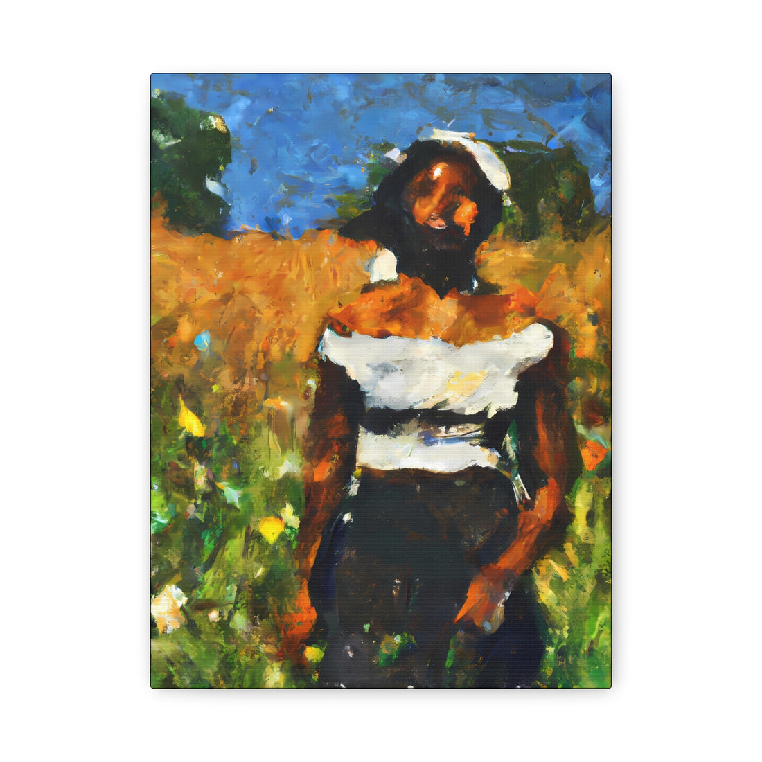 Lady 1, Cottage Series CANVAS Wall Art