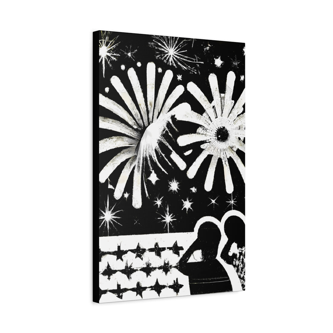 Juneteenth, Contrast Series | Canvas Wall Art