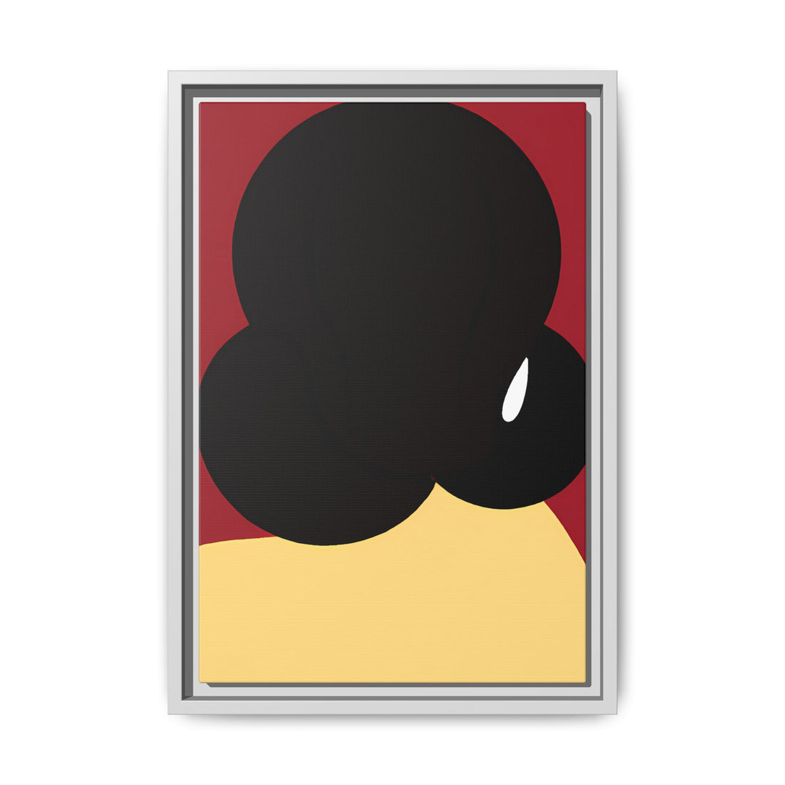 The Bun, Black Beauty Series | Framed Canvas Wall Art