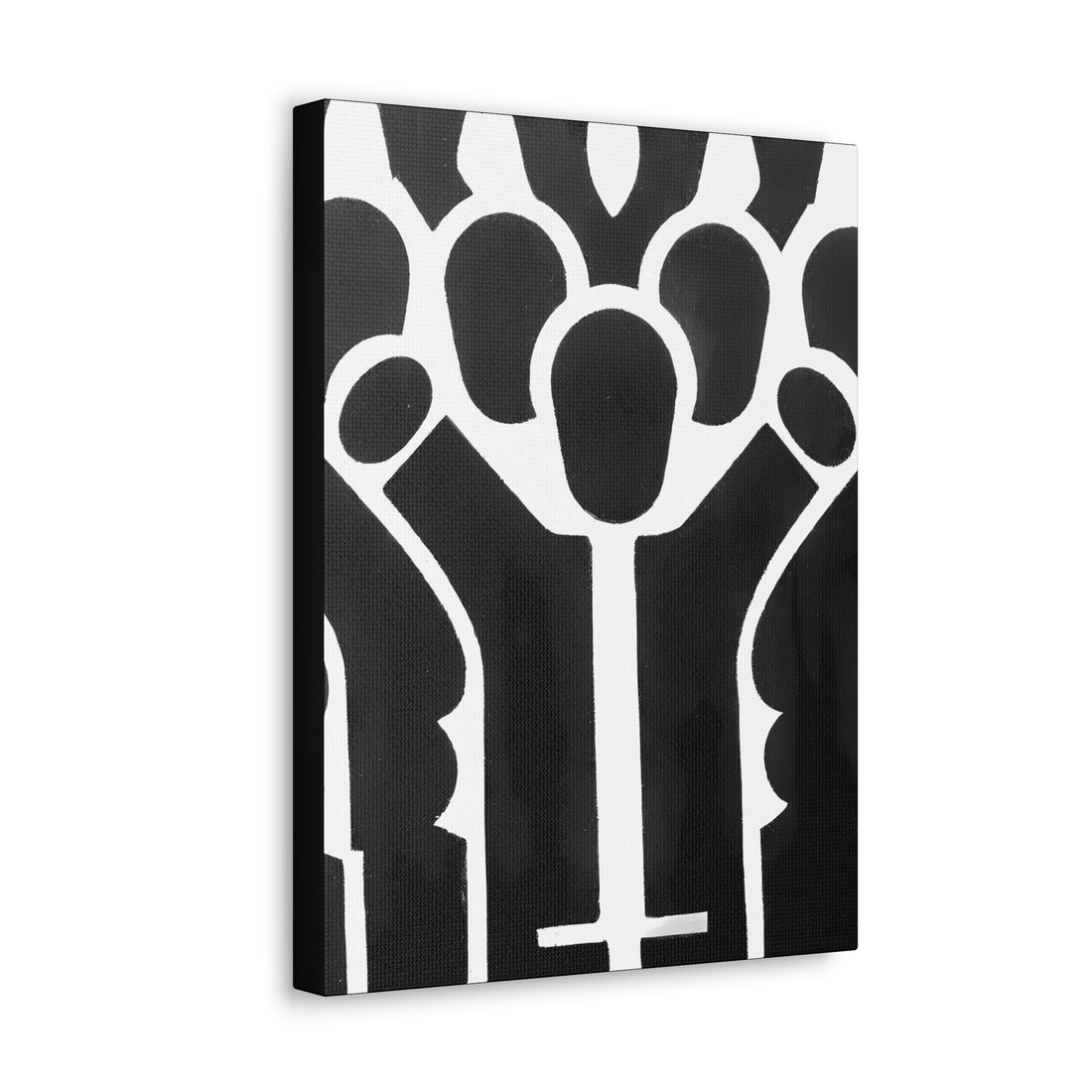 Hands Up, Contrast Series | Canvas Wall Art